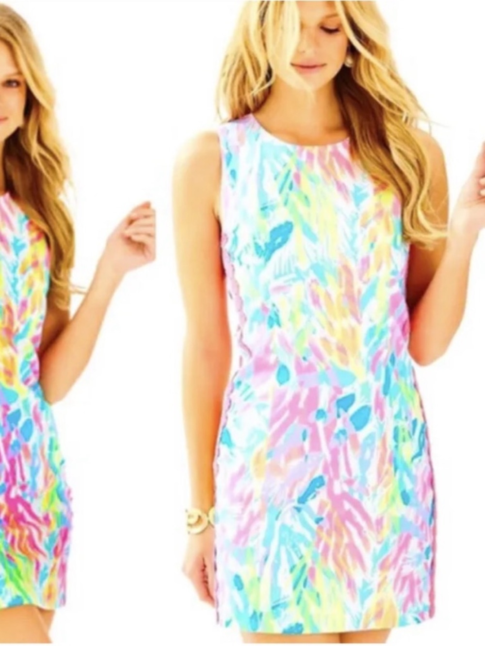 NWT Lilly Pulitzer Mila Shift Dress 4 - Picture 2 of 8